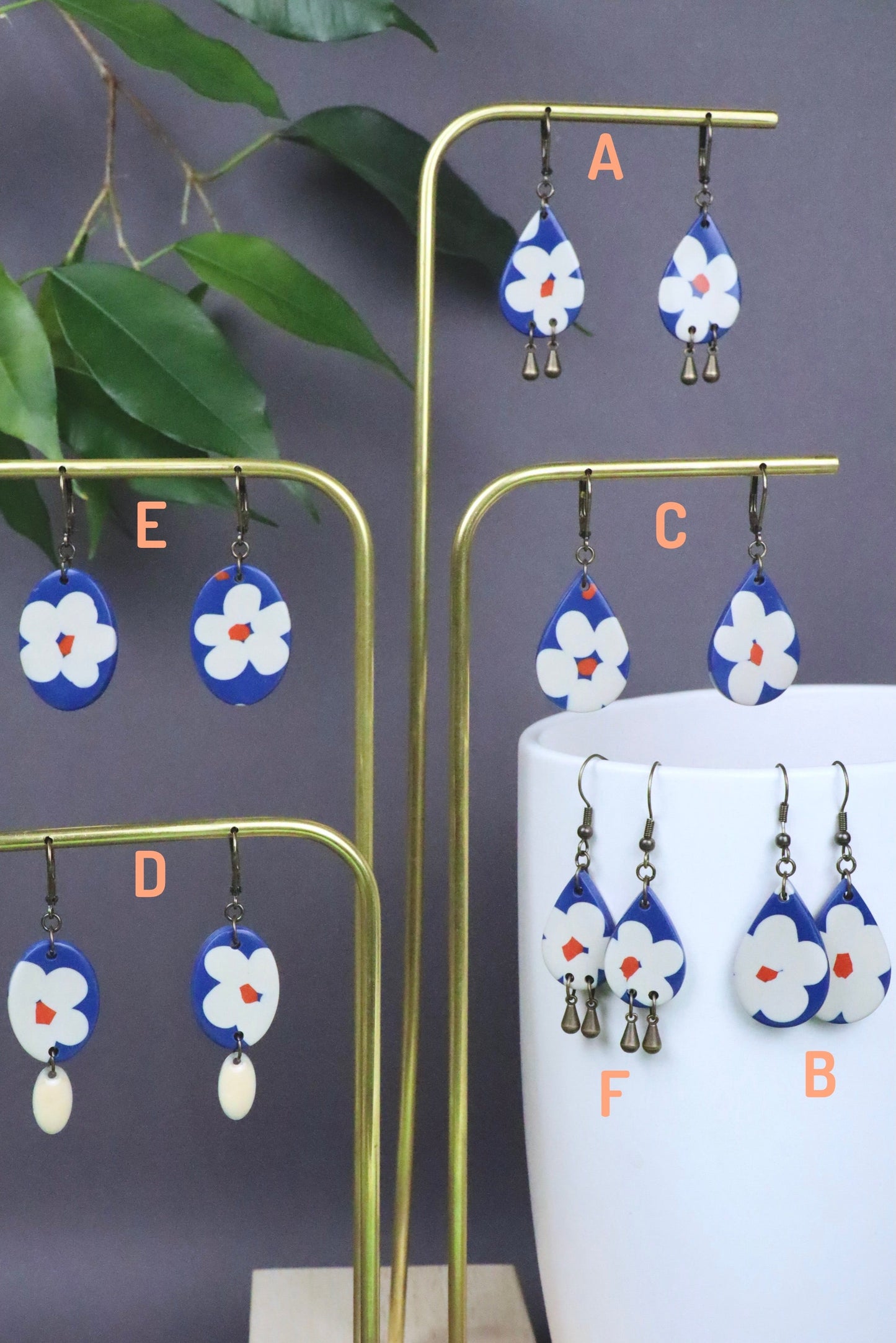 Boucles d'oreilles ESMA - C