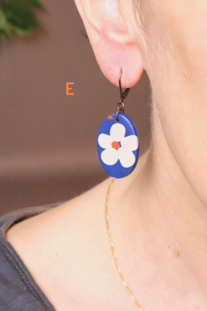 Boucles d'oreilles ESMA - E