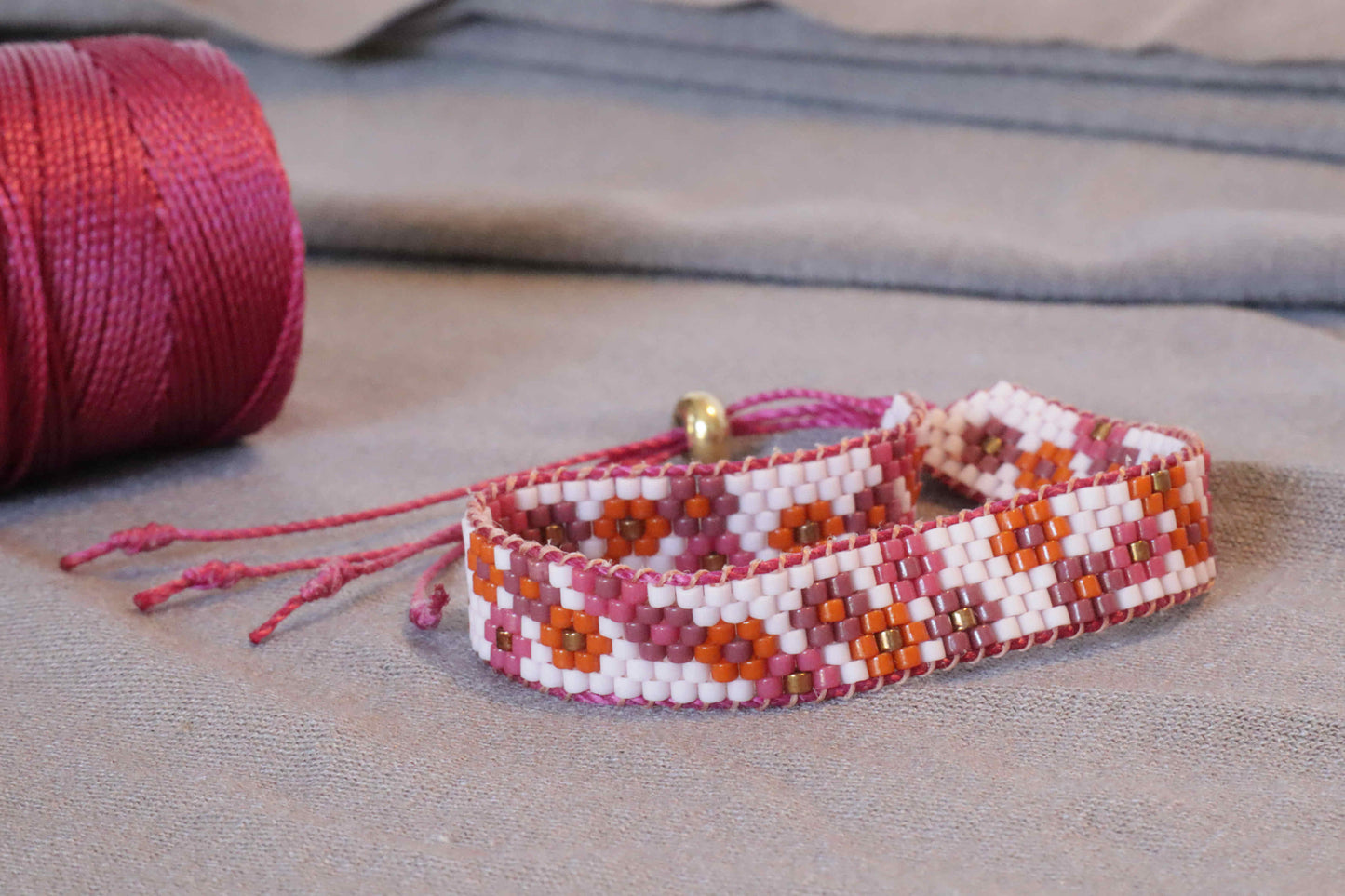 Bracelet tissé RUBY