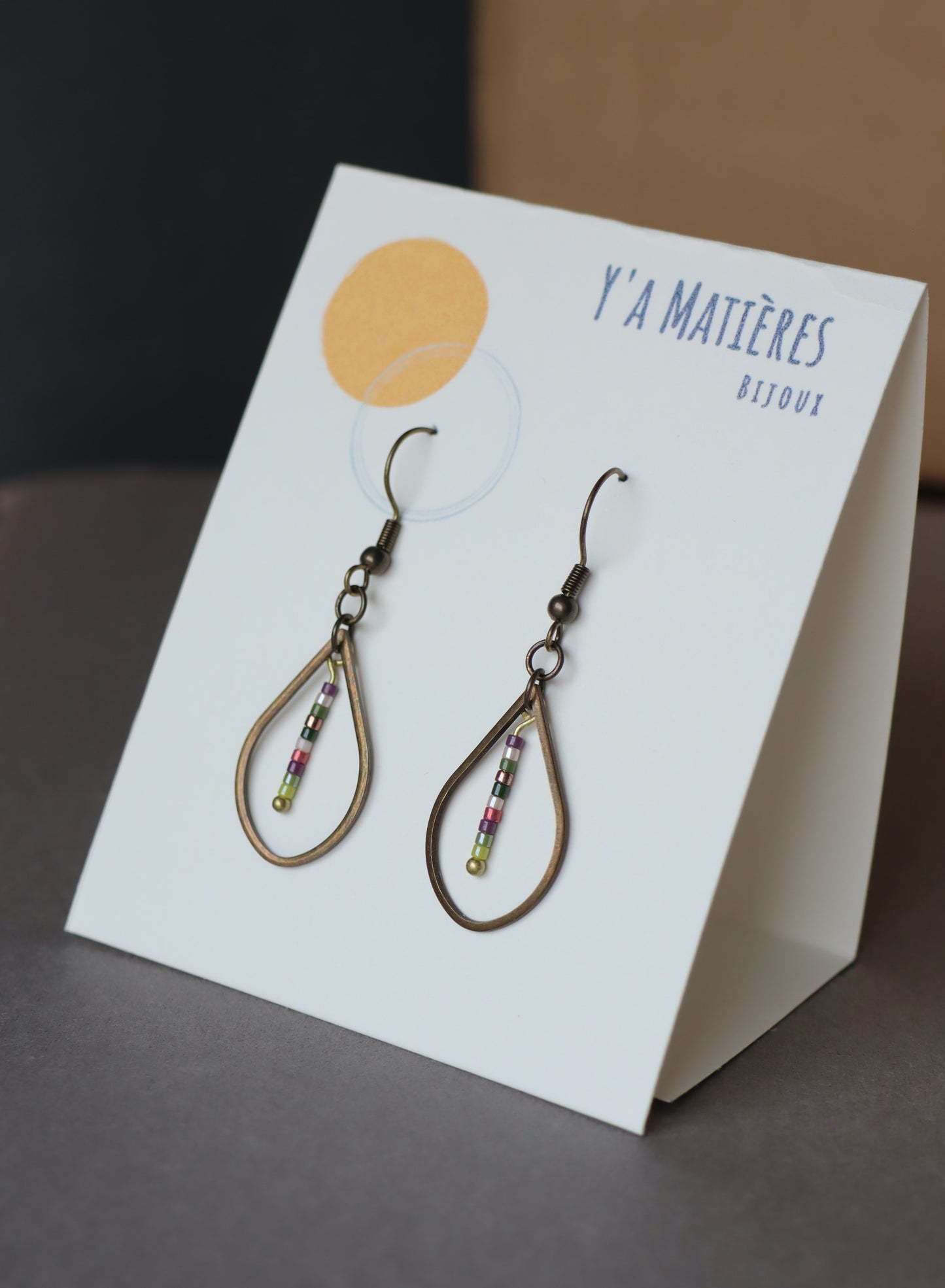 Boucles d'oreilles YVI