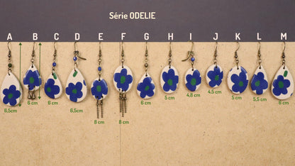 Boucles d'oreilles ODELIE - A