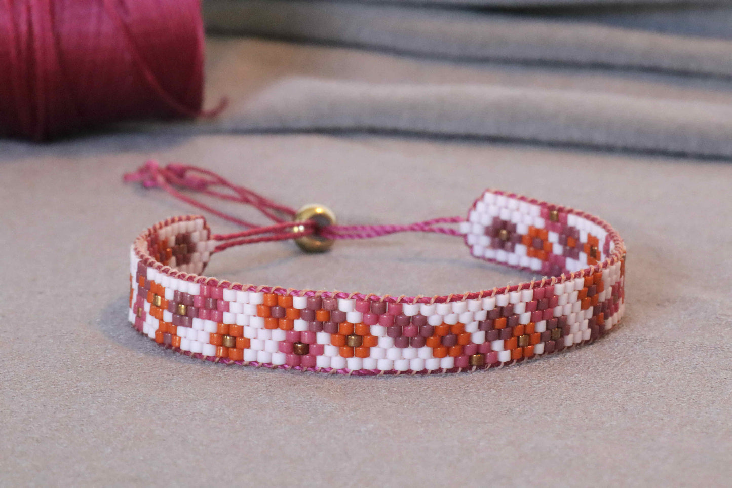 Bracelet tissé RUBY
