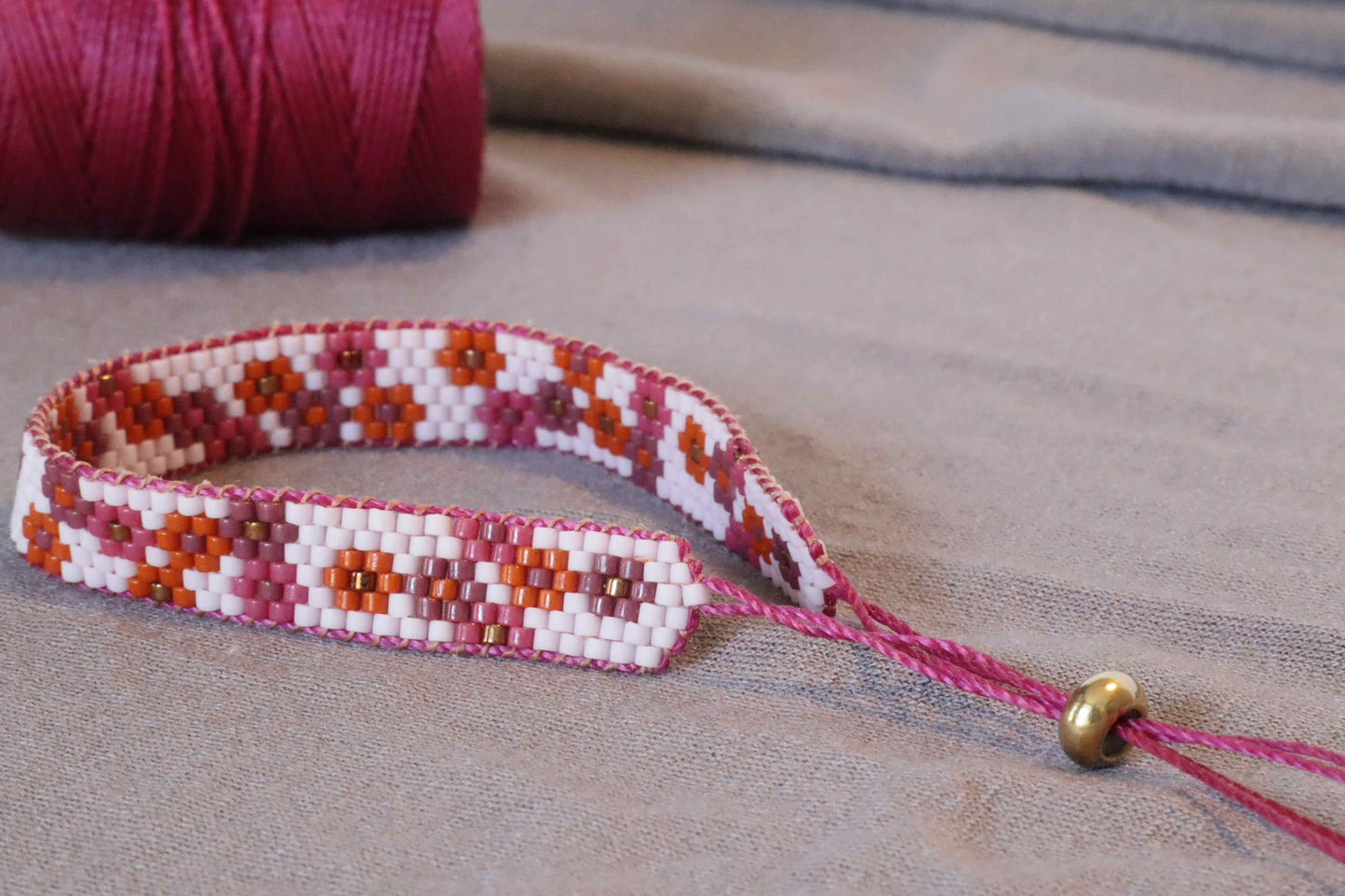 Bracelet tissé RUBY