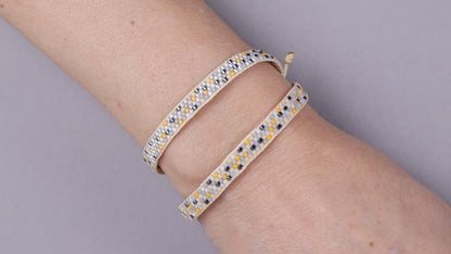 Longs Bracelets Tissés