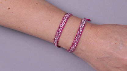 Longs Bracelets Tissés