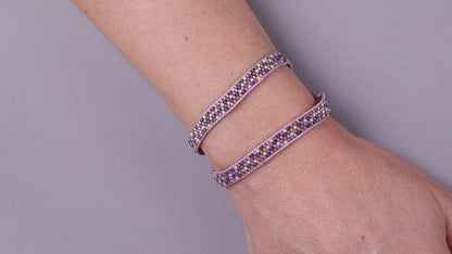 Longs Bracelets Tissés